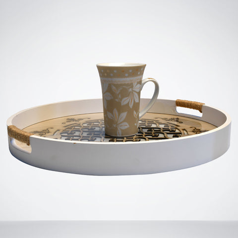 Royal Round Wooden Tray