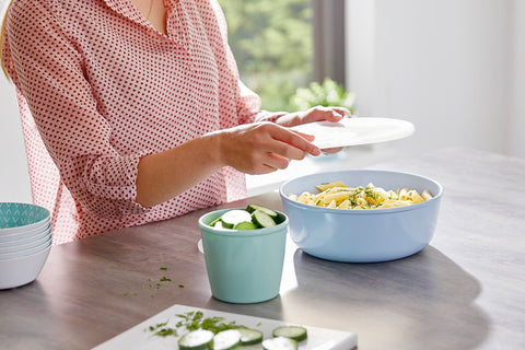 5Pcs Matte Melamine Sealed Bowls