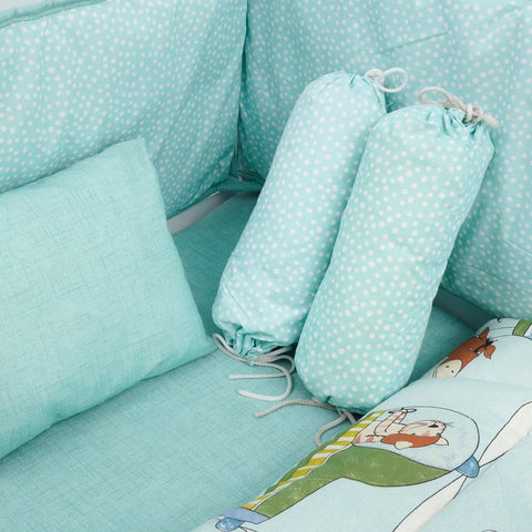 Animal Zoo Baby Cot Bedding Set Pompous Infant And Toddler