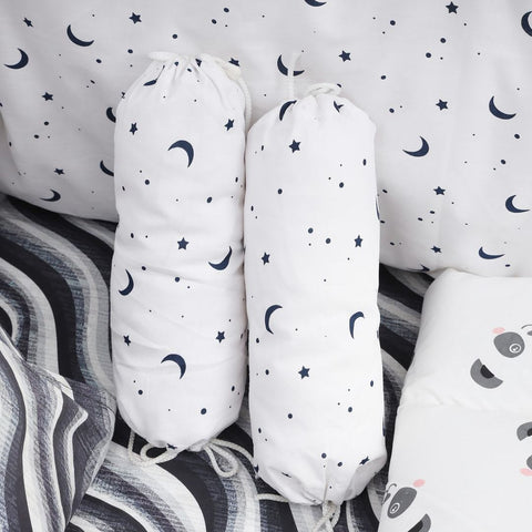 Cute Panda Baby Cot Bedding Set Pompous Infant And Toddler